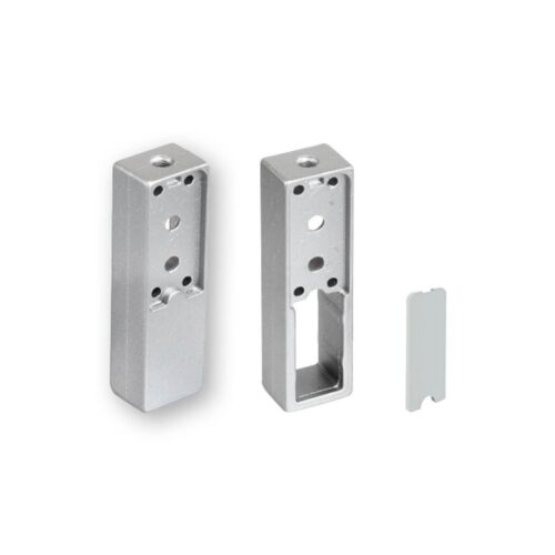 SOPORTE LATERAL BARRA ARMARIO DIVERSA ALUMINIO